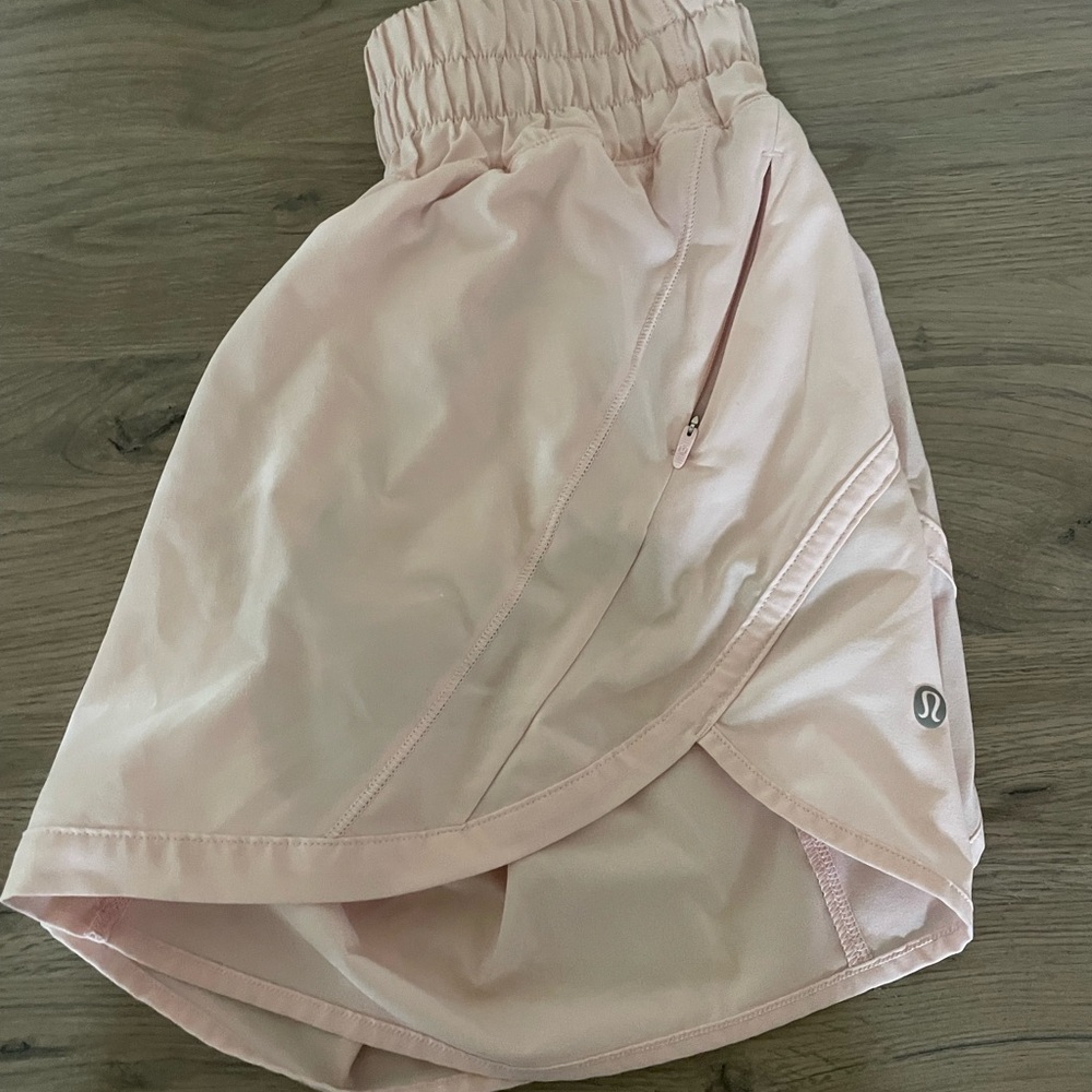 Lululemon Light Pink milkshake Athletic Shorts